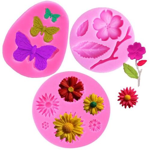 Daisy Chrysanthemum Flower Silicone Mold Chocolate Sugarcraf