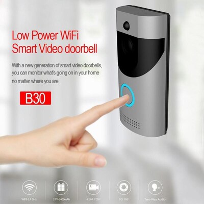 WIFI Video Doorbell Camera Intercom System Wireless Home IP