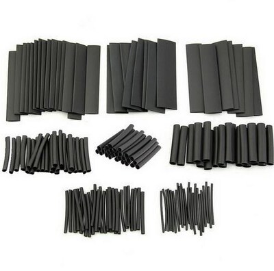 218PCS/Set Tubing Cable Sleeving Assorted Heat Shrink Tube B
