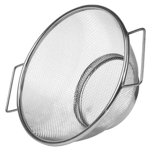 Stainless Steel Fine Mesh Strainer Bowl Drainer Vegetable Si