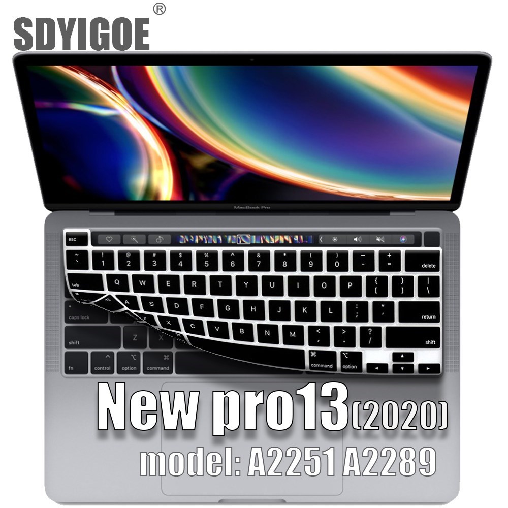 For macbook pro13 2020 Keyboard cover Laptop protective fil