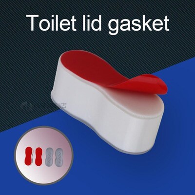 4Pcs Self-adhesive Home Tet Seat Cover Lifter Heighten Bumpe