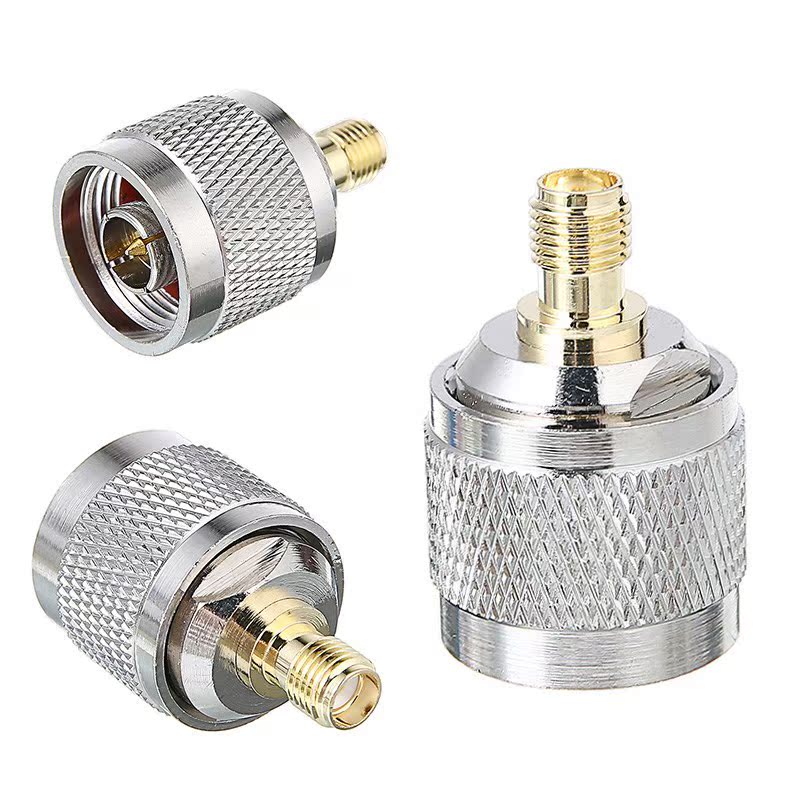 Hot Sale Newest Silver N-Type Male to SMA Female Plug Adapte