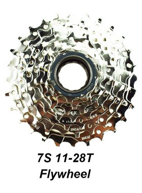Bicycle 7S Freewheel 11-28T/11-34T 7-Speeds Flywheel For Ele