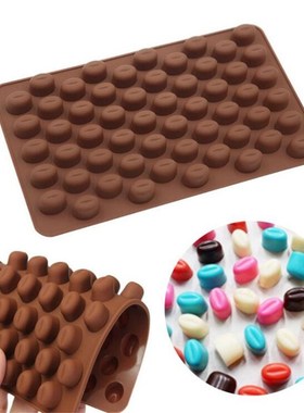 High Quality Silicone Mini Coffee Beans Chocolate Candy Mold