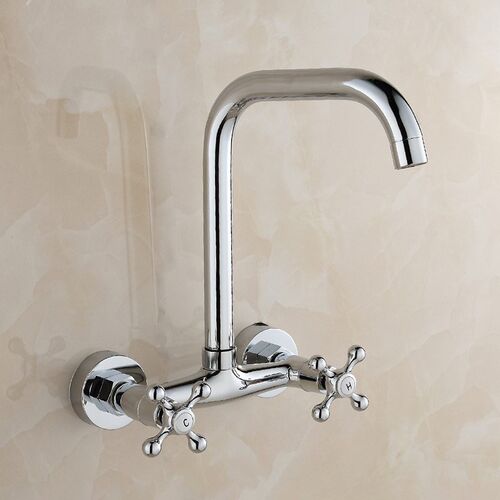 Wall Mounted Kitchen Faucet Bathroom Basin Faucet 360 Degree