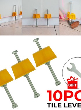 10pcs Wall Tiles regulator Manual tile Locator Height Adjust