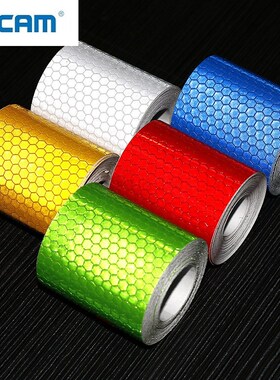 *ESCAM 5cmx3m Car Reflective Material Tape er Automobile Mot