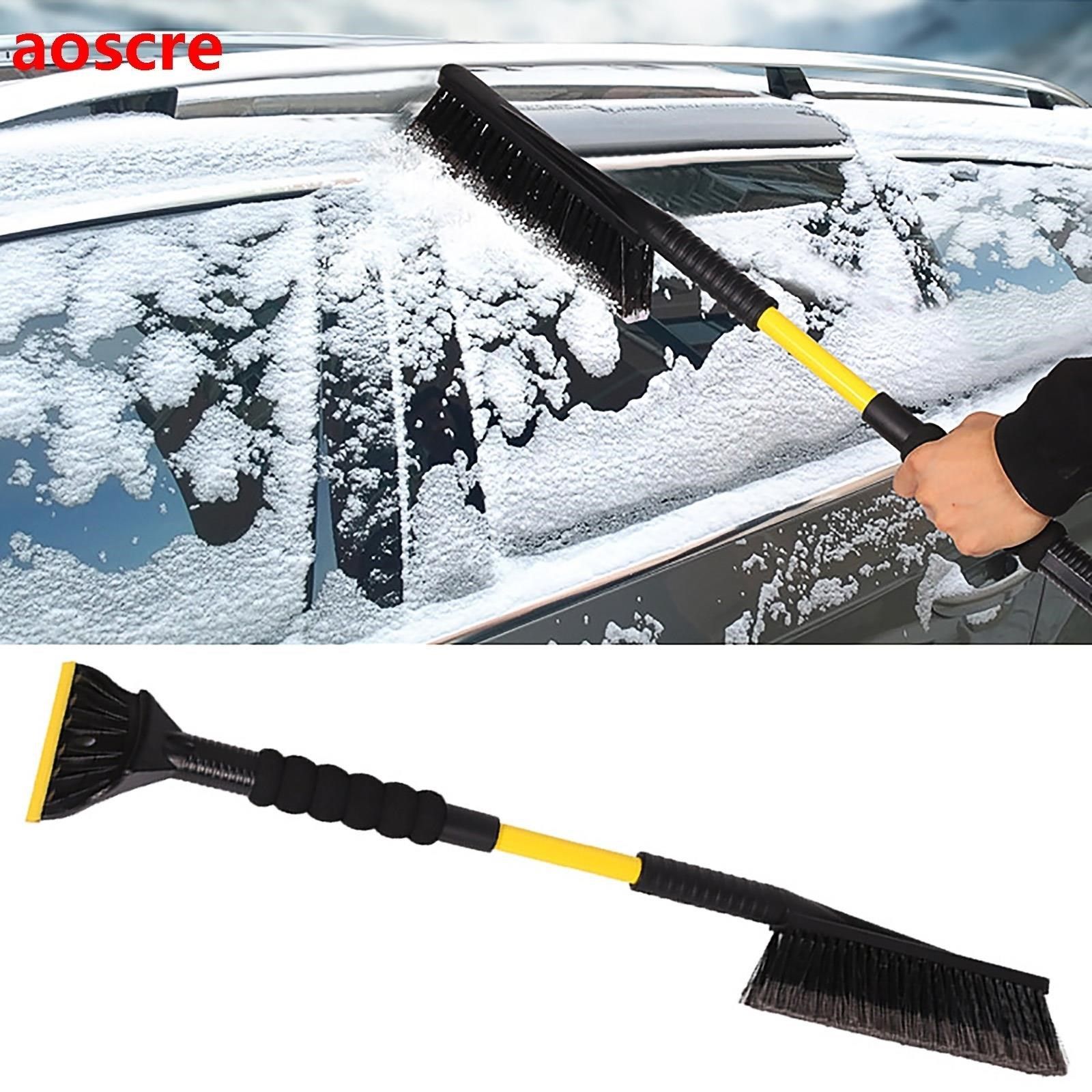 Winter Car Windshield Ice Scraper Glass Snow Brush Extendabl