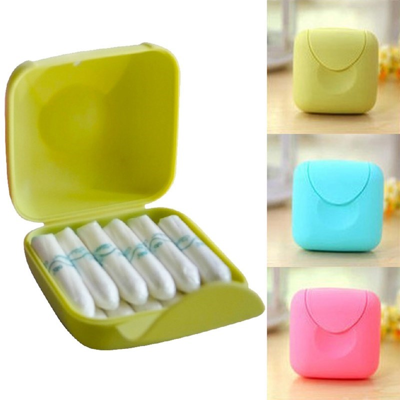 1pc Portable Travel Outdoor Portable Women Tampons Storage B