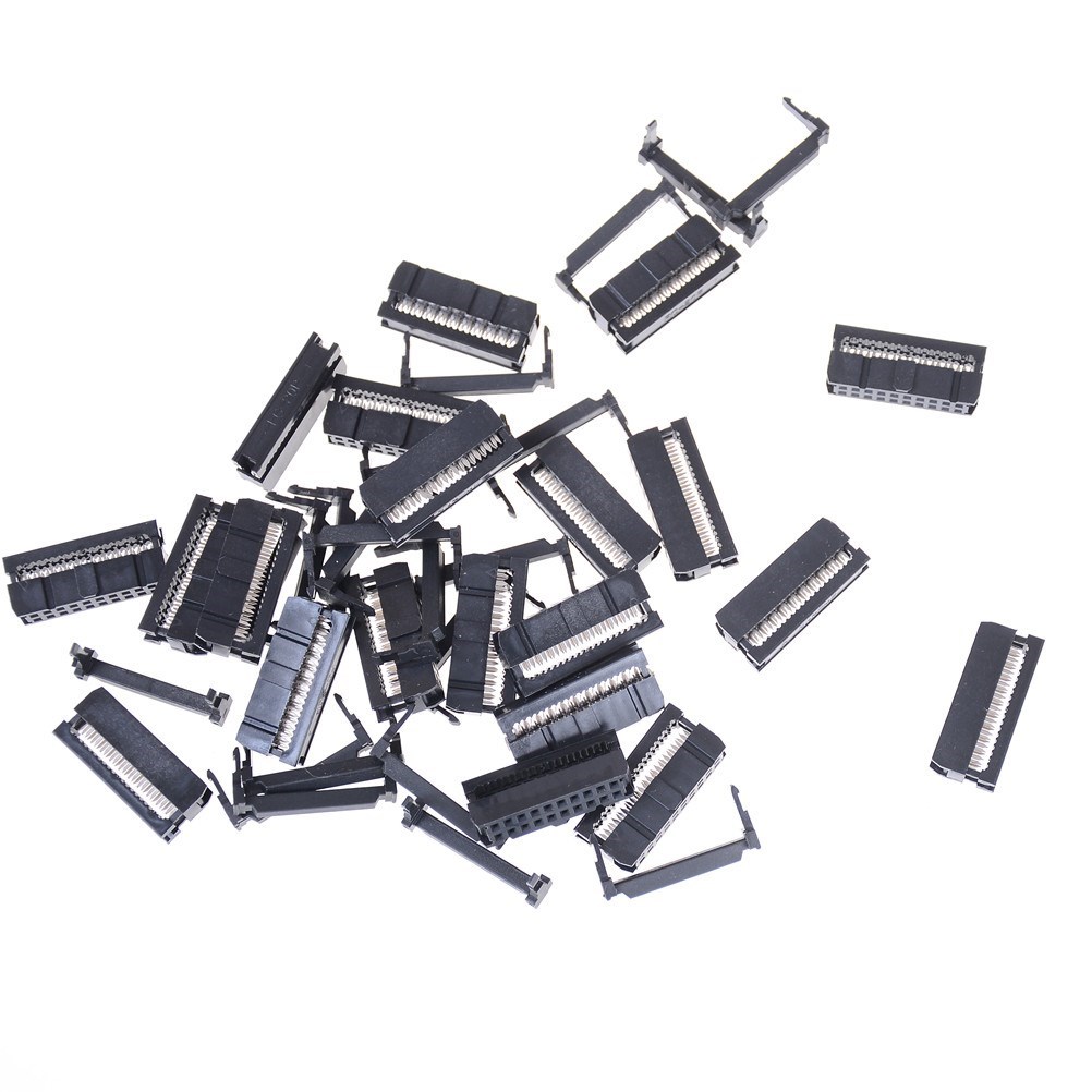 20PCS  2x10 2.54 Pitch IDC FC-20 20 Pin Female Wire Header C