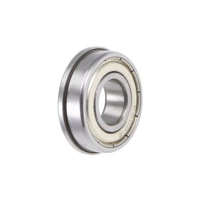 F6001ZZ Flange Ball Bearing 12x28x8mm Shielded Chrome Bearin