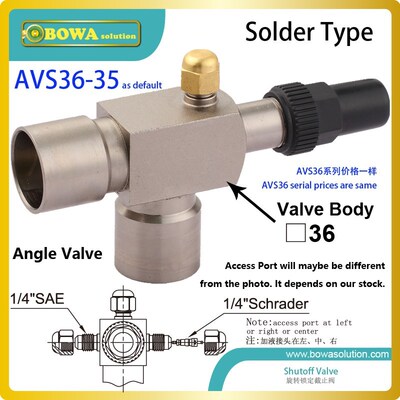 Angle shutoff valves working as Spare parts and accessory f