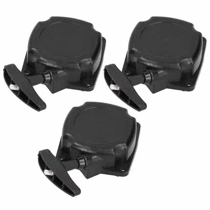 3Pcs Pull Starter Assembly Disc Pulley Mechanism Industrial