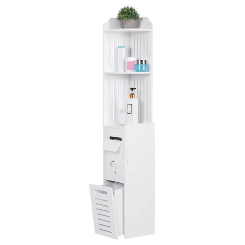 Multifunction 5-Layer Vertical Storage Rack Shelf Cabinet Or