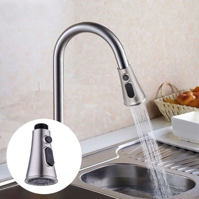 Kitchen Sink Water Tap Pulling Head Parts Trumpet Shape Butt