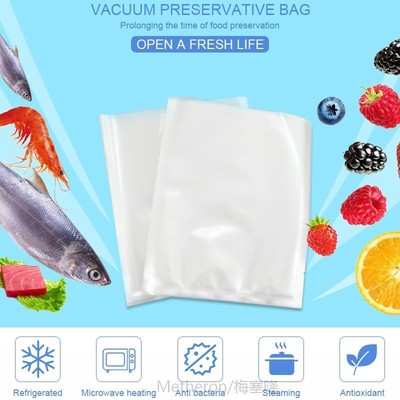100pieces/lot Vacuum Bag Kitchen Sealing Machine Vacum Bag F
