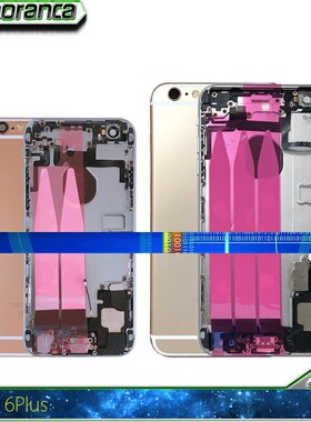 Full Housing for iPhone 6 6g Plus 6Plus Back Cover Middle Fr
