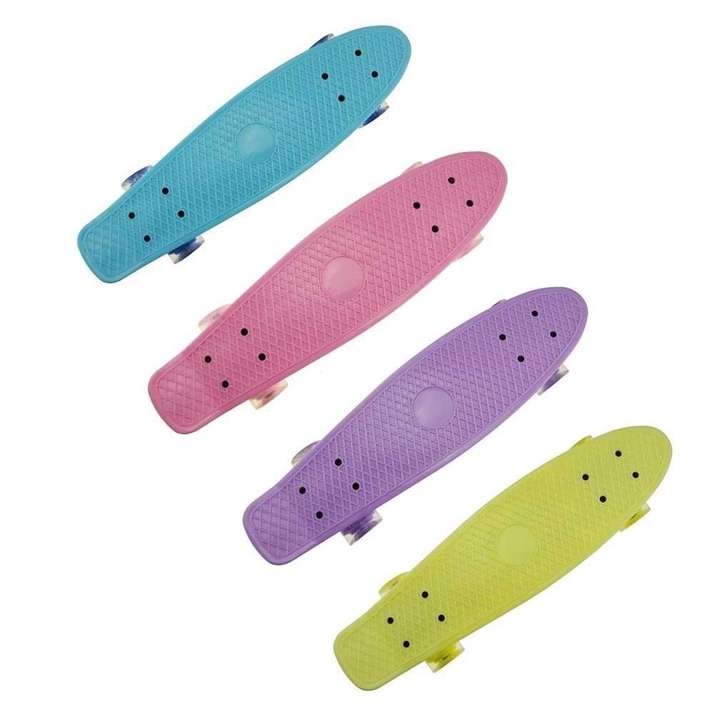 22" mini cruiser skateboard penny board retro  childrens bo