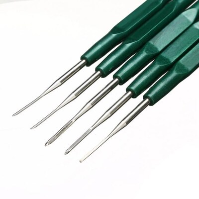 5Pcs Car Wire Terminal Socket Pin Removal Dismount Tools Mai