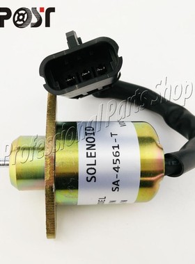 Fuel Shutoff Stop Solenoid Valve SA-4561-T 12v For Diesel En