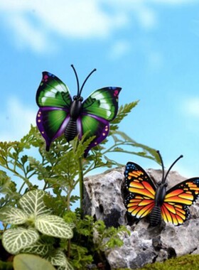 4 Pcs/set miniatures crafts butterfly fairy garden mini gnom