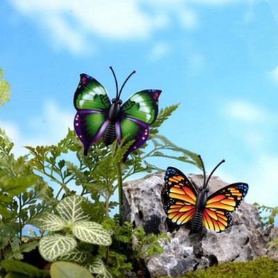 4 Pcs/set miniatures crafts butterfly fairy garden mini gnom