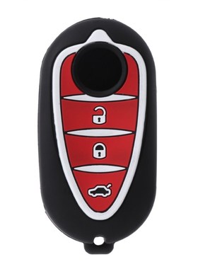 3 Buttons Silicone Car Key Fob Case could apply to Alfa