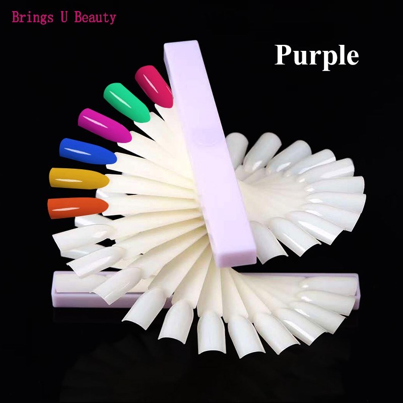 36pcs Nail Tips Practice Display Stands Tool Whirl Nail Tip