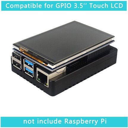 Raspberry Pi 4 CNC Aluminum Case Passive Cooling Metal Shell