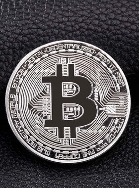 1pcs Gold Plated Bitcoin Coin Souvenir Bit Coin Collectible