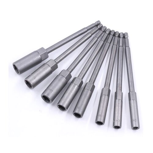 Impact Drill Bar Wrench Extension 8Pcs Socket Adapter Set 8P