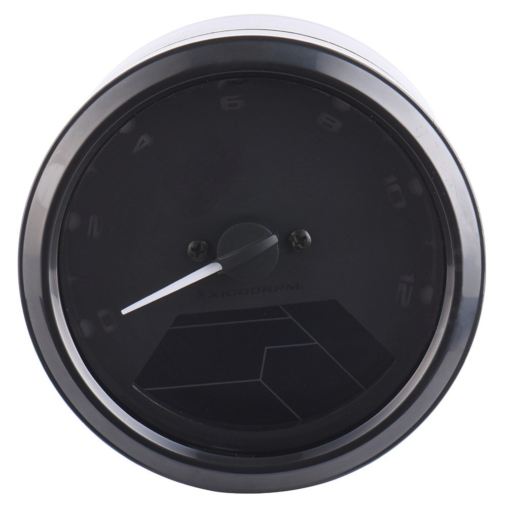 Universal 12000RMP LCD Digital Speedometer Odometer Tachomet