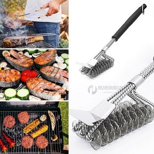 Grill Brush and Scraper, Best BBQ Cleaner, Perfect Tools for