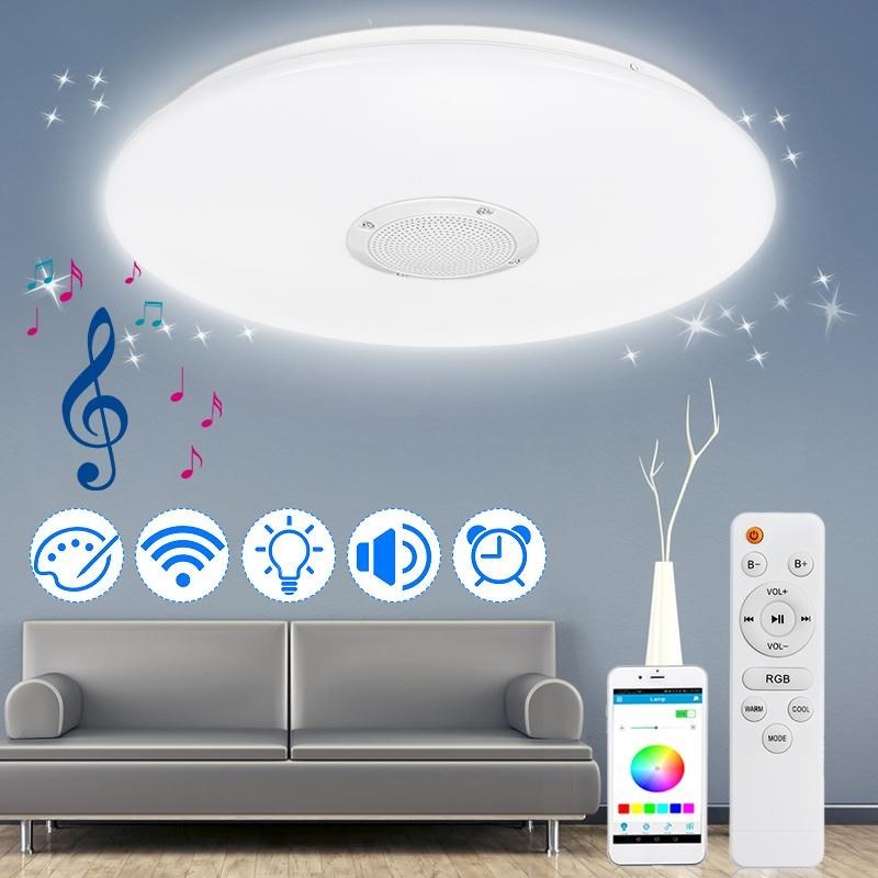 120W Modern RGB LED ceiling Lights home lighting APP bluetoo