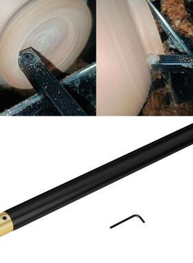 1Set Aluminum Alloy Hollowing Wood Turning Tools Knurling Kn