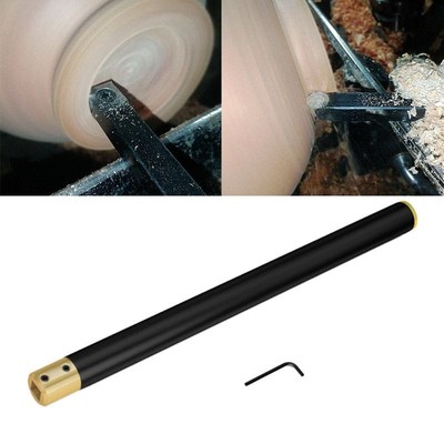 1Set Aluminum Alloy Hollowing Wood Turning Tools Knurling Kn