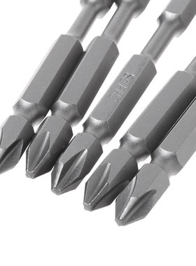 5Pcs S2 100mm Long Double Head Screw Bits With 1Pc Movable M