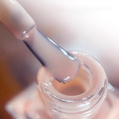 essie指甲油冰透裸色扭扭瓶