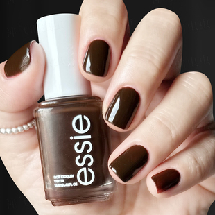 essie指甲油26年秋冬359焦糖色巧克力色棕色指甲油boho rodeo免烤