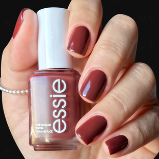 essie指甲油26年秋冬615焦糖色巧克力色棕色指甲油boho rodeo免烤