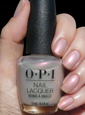 opi指甲油偏光色细闪亮幻彩珍珠光S013 Glazed N' Amused免烤快干