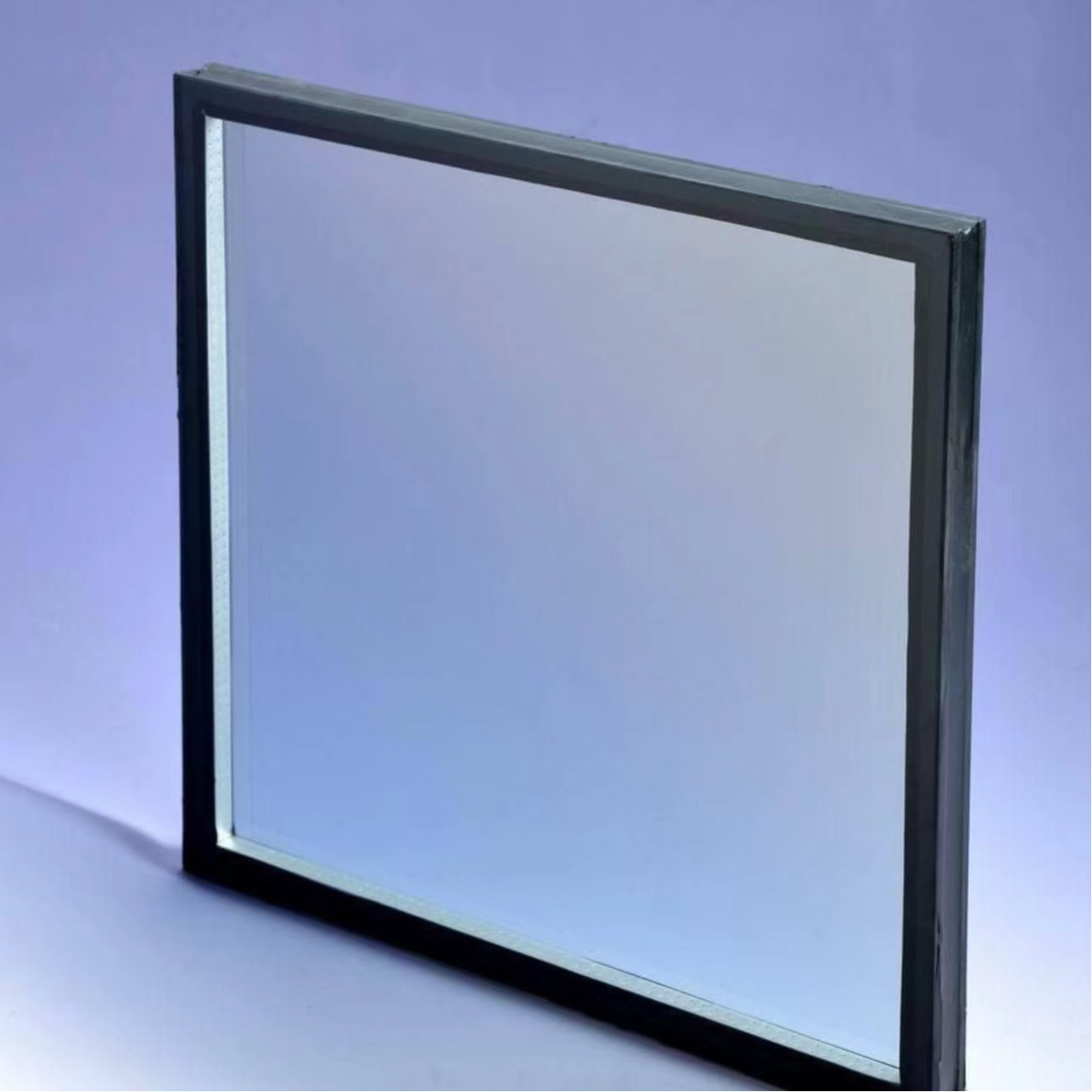 中空钢化玻璃双层真空隔热隔音玻璃lowe系列铝条有色厂家供应透光