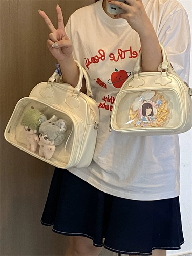 Вместительный и большой рюкзак, милая сумка через плечо, 15см