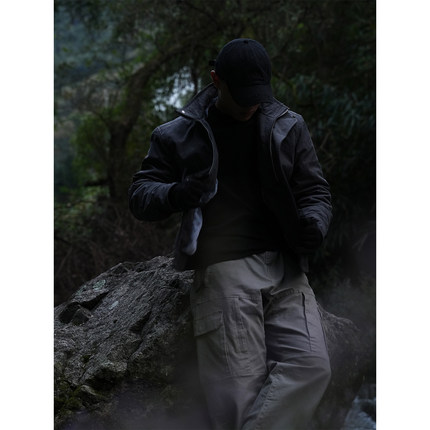 GTAL25AW美式超越三防全仿貂毛版本立领猎装夹克户外百搭工装外套