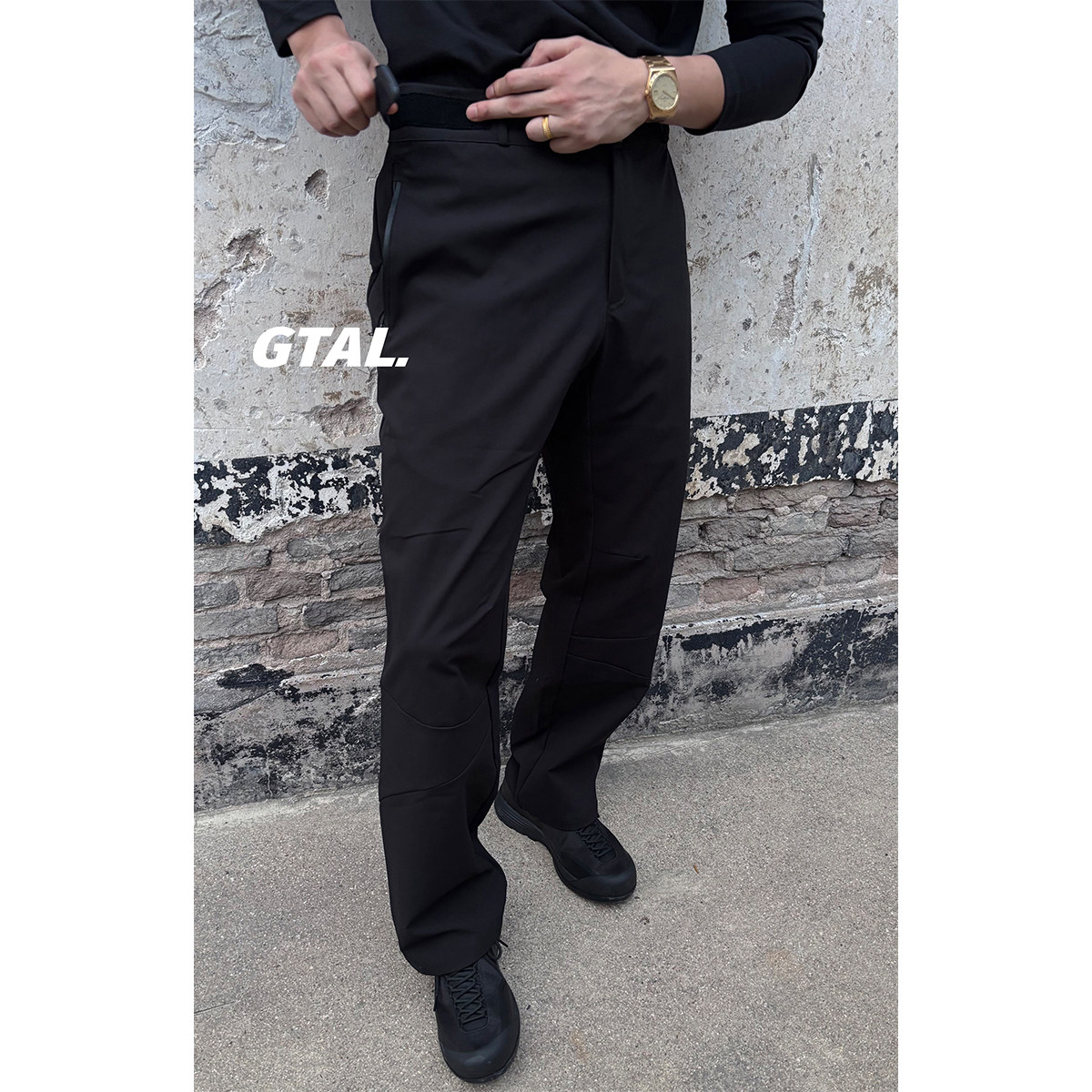 GTAL26FW美式休闲城市软壳战术裤户外防水通勤直筒显腿长休闲长裤