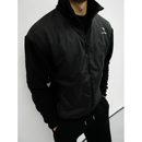 GTAL25AW美式休闲超细绒铠甲抓绒衣立领印花硬核户外拉链保暖外套