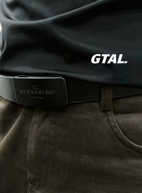 GTAL26FW美式休闲三代皮带自动扣户外轻商务免打孔男款腰带