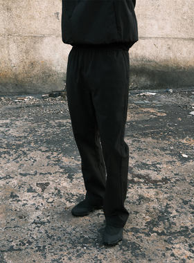 GTAL美式三防梭织休闲裤纯色抽绳立体剪裁户外运动百搭直筒长裤