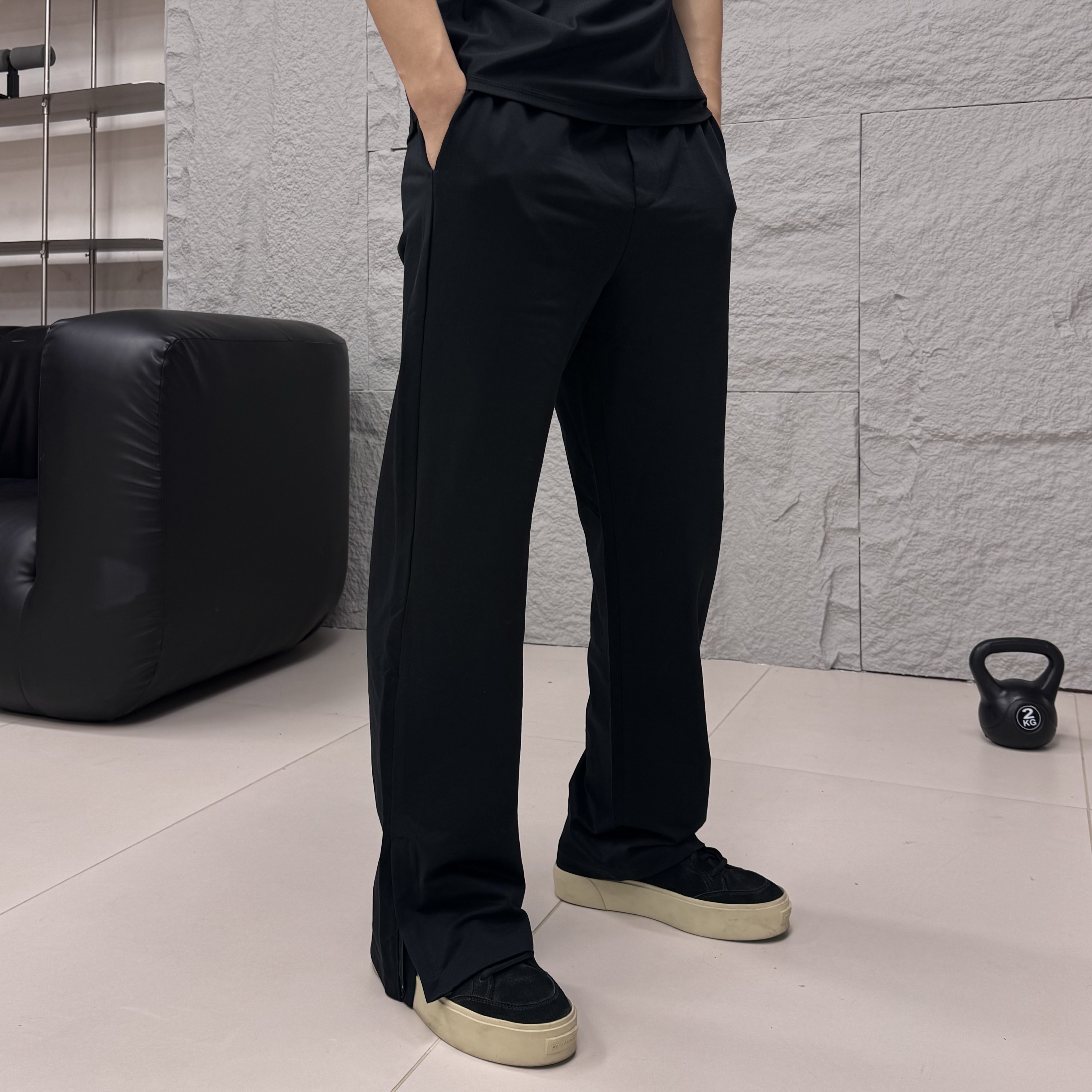 JYGTAL美式休闲索罗娜拉链卫裤